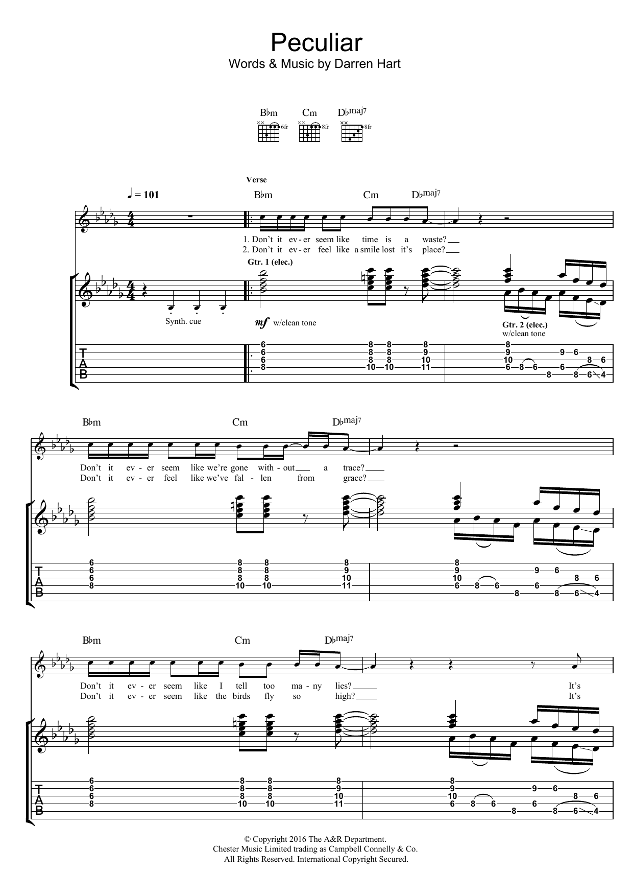 Produktgalerie: Seite 1 von 1 Peculiar, Harts, Gitarre