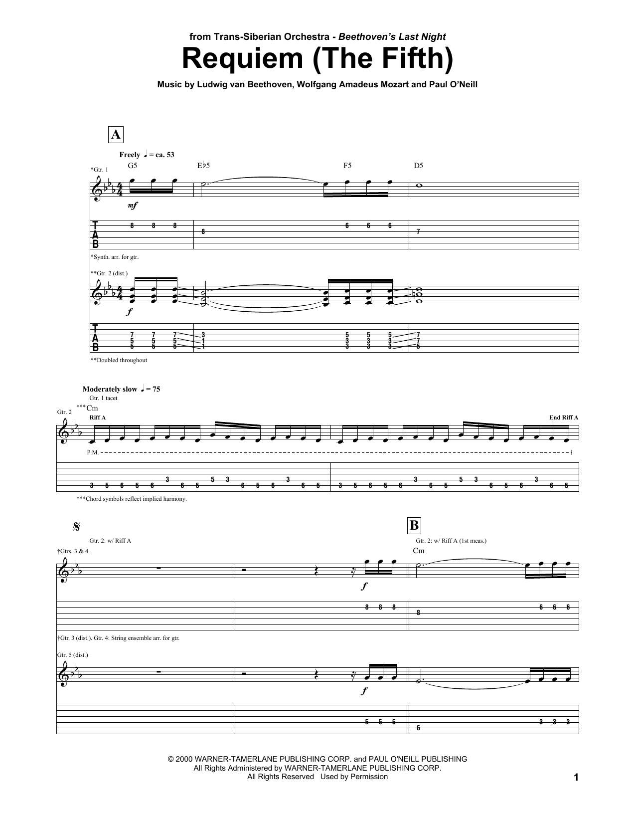 Produktbild zu: Requiem (The Fifth)