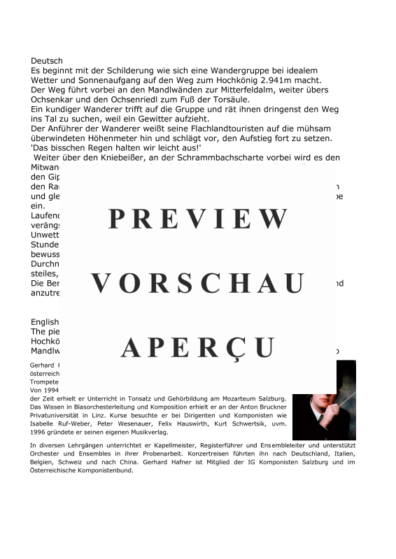 Product gallery: Page 3 of 11 Hochkönig, , (large wind orchestra)