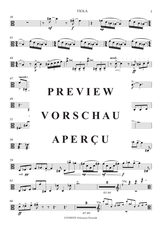 Produktgalerie: Seite 16 von 20 Schumann Serenade , , (Streicher Trio für Violine, Viola, Violoncello)