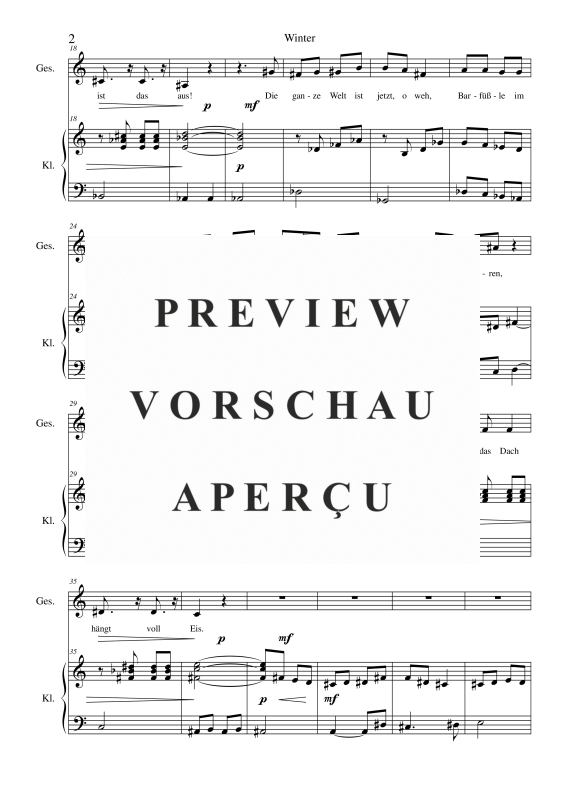 Product gallery: Page 6 of 8 Winter, , (medium voice and piano)