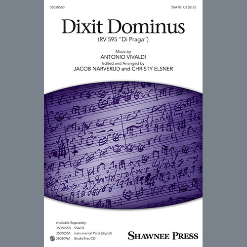 cover: Dixit Dominus (RV 595 "Di Praga"),