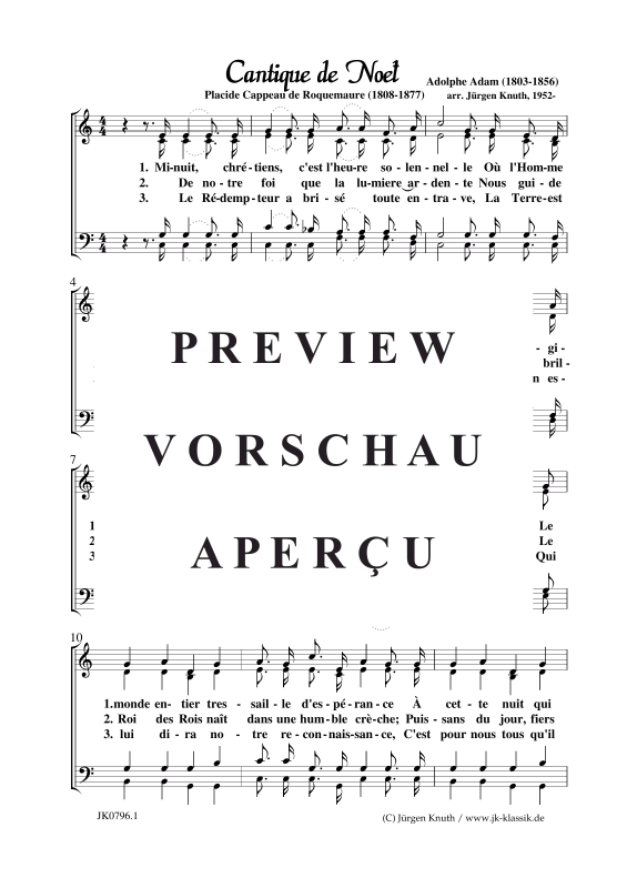 Product gallery: Page 2 of 3 Cantique de Noel , , (mixed choir)