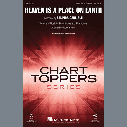 Produktbild zu: Heaven Is A Place On Earth (arr. Mark Brymer)
