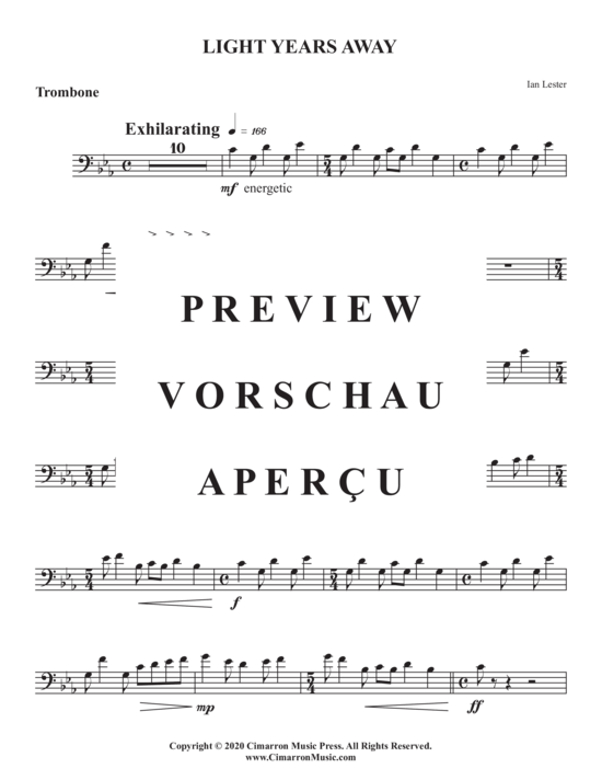 Product gallery: Page 3 of 6 Light Years Away , , (Trombone solo)