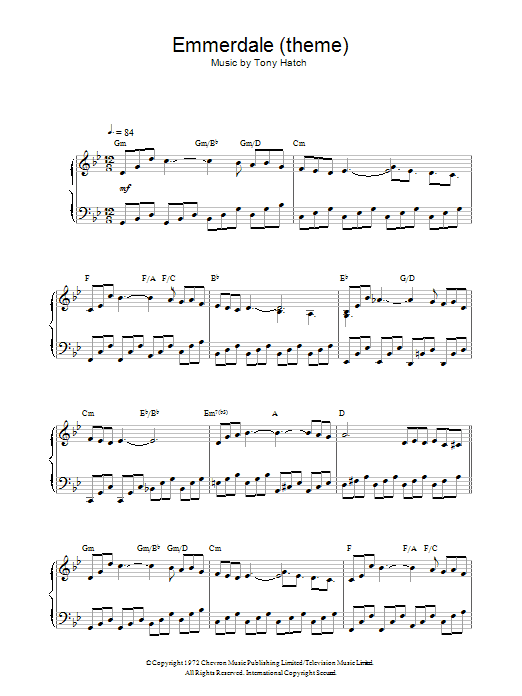 Produktbild zu: Emmerdale (theme)