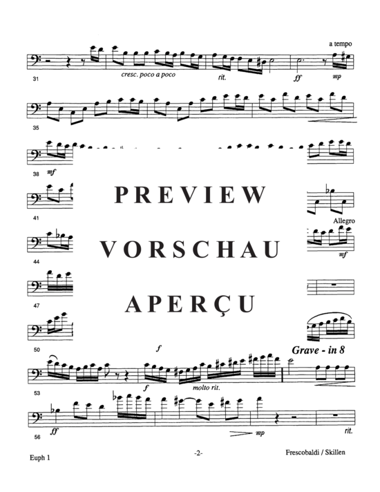 Produktgalerie: Seite 16 von 21 Toccata , , (Tuba Ensemble EEETTT)