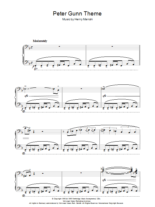 Product gallery: Page 1 of 1 Peter Gunn Theme, Henry Mancini