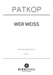 Produktbild zu: wer weiss