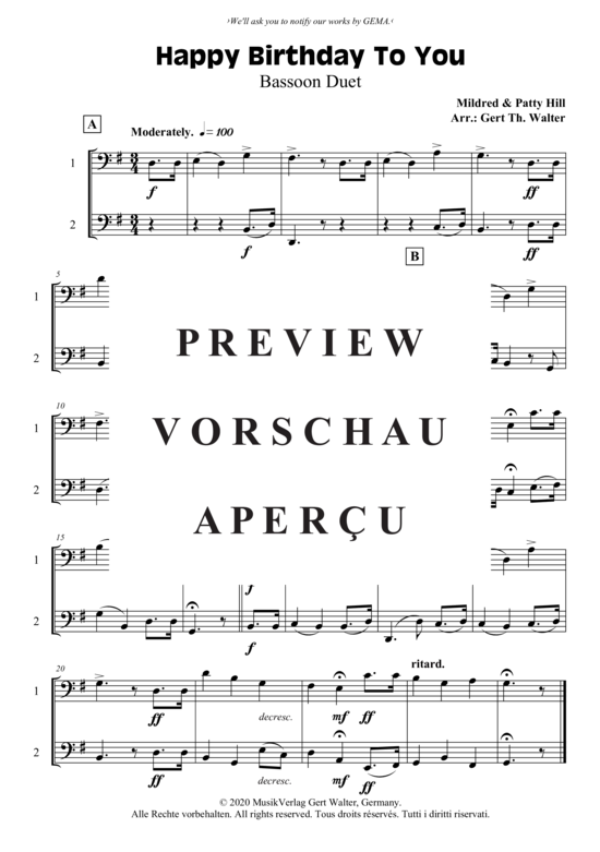 Produktbild zu: Happy Birthday To You Mildred Hill/Patty Hill