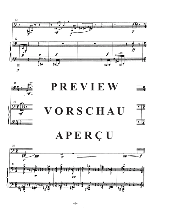 Product gallery: Page 6 of 21 Enchorial Landscape , , (tuba + piano)