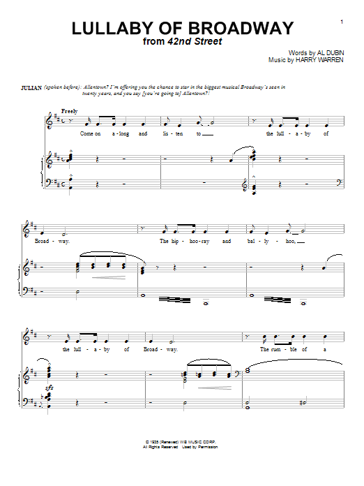 Produktbild zu: Lullaby Of Broadway