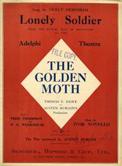 cover: Lonely Soldier (from 'The Golden Moth'), Ivor Novello
