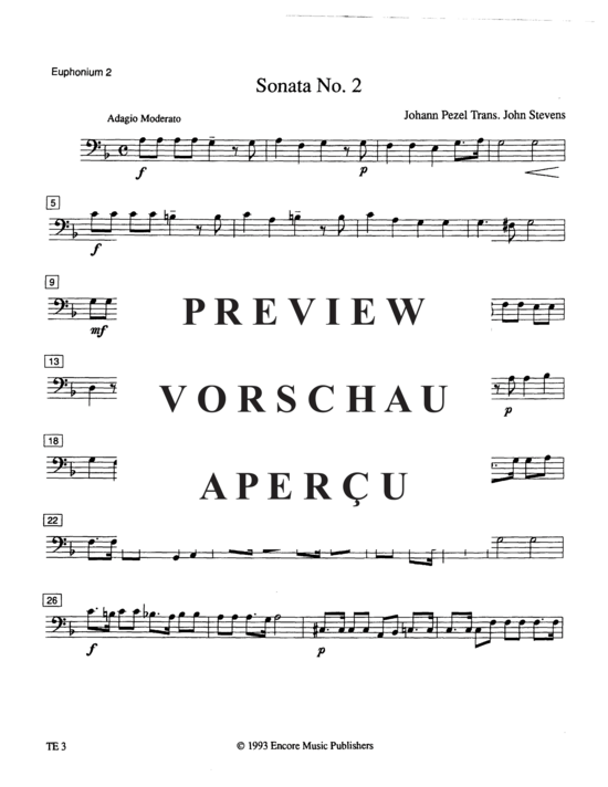 Product gallery: Page 10 of 15 Sonata No. 2 , , (Tuba Quartett EETT)