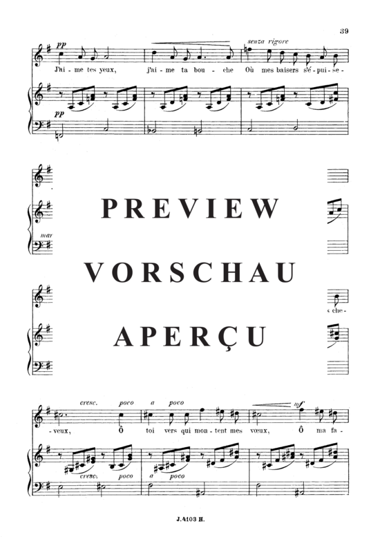 Product gallery: Page 4 of 5 Chanson d'amour Op.27 No.1, , High Voice and Piano