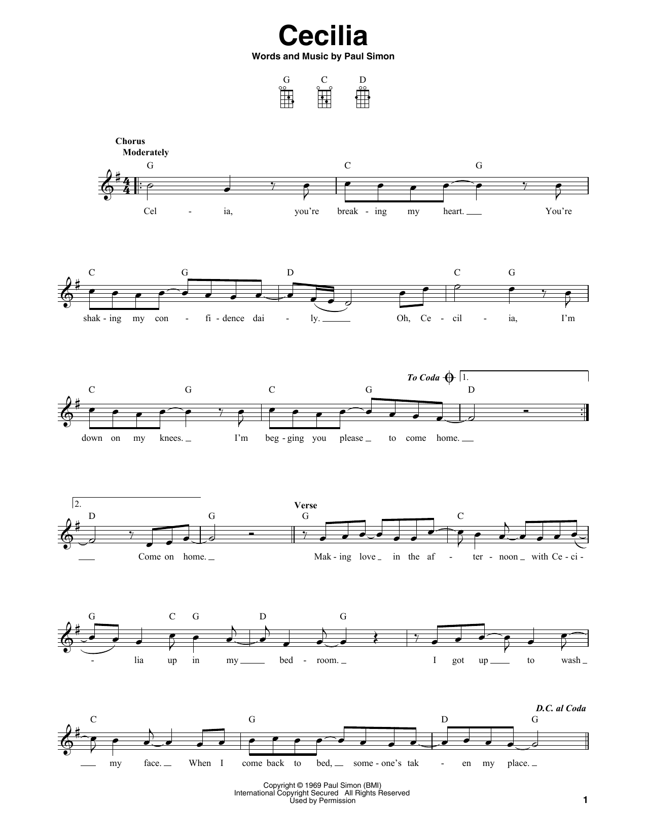 Produktbild zu: Cecilia