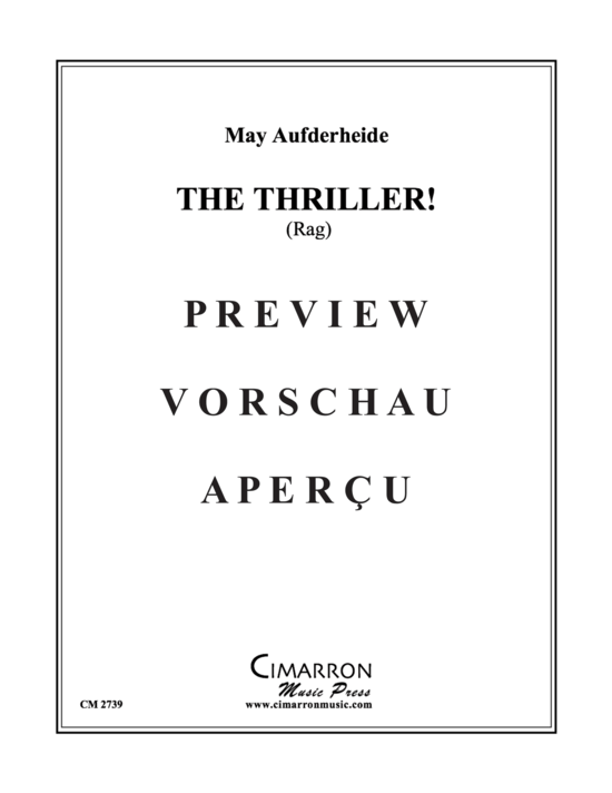 gallery: The Thriller Rag , , (Blechbläserquintett)