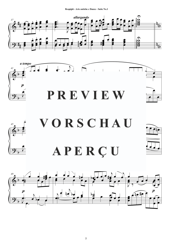 Produktgalerie: Seite 6 von 11 Ancient Arias and Dances - 3 Piano Suites - Complete Scores, , Klavier Solo