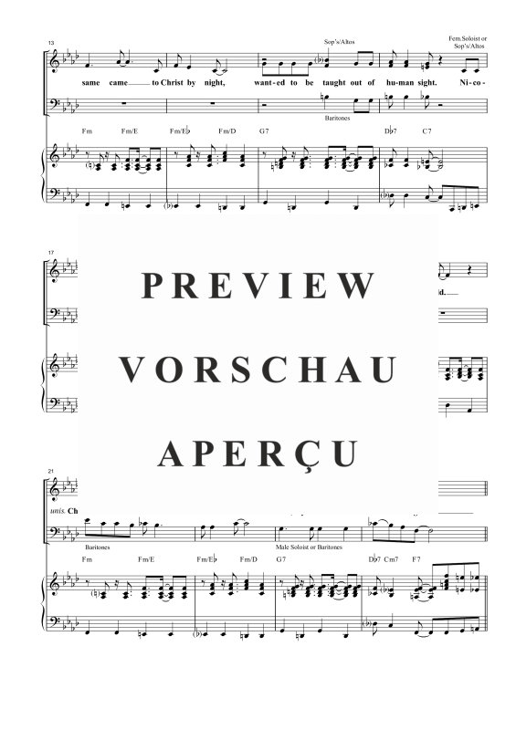 Produktgalerie: Seite 8 von 11 My Soul Is a Witness, , Gemischter Chor SAB und Klavier