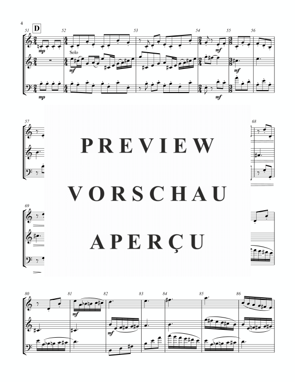 Produktgalerie: Seite 7 von 11 Whimsies, , (Blechbläser Trio Trompete in C, Horn in F + Posaune)