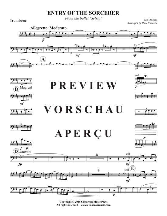 Produktgalerie: Seite 16 von 19 Entry of the Sorcerer , , (Blechbläserquintett)