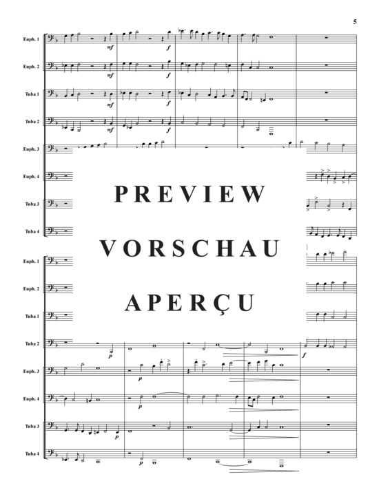 Product gallery: Page 6 of 21 Canzona Septimi Toni A 8 , , (Tuba Ensemble)