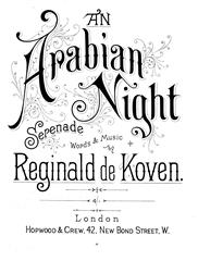 Produktbild zu: An Arabian Night