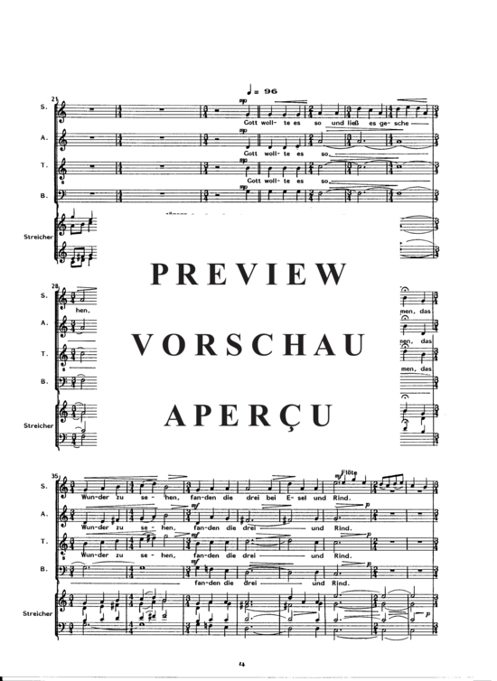 Produktgalerie: Seite 6 von 21 Die wundersame Mär von Ochs und Esel, Partitur , , (Soli, Gemischter Chor, Instrumente)
