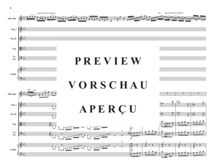 Product gallery: Page 9 of 21 Concerto in Es , , (trumpet + chamber orchestra)