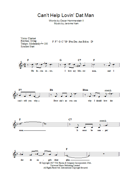 Produktbild zu: Can't Help Lovin' Dat Man