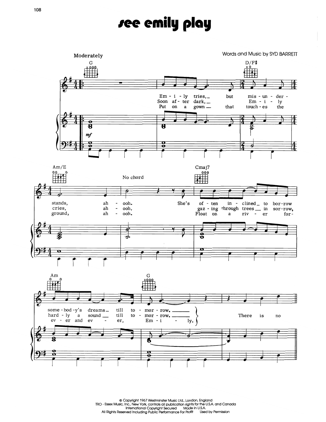 Produktbild zu: See Emily Play