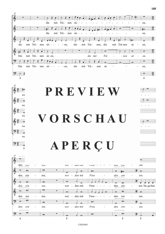 gallery: Die mit Tränen säen, , (Gemischter Chor)