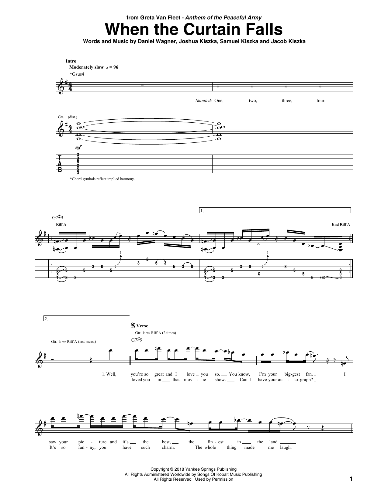 Produktbild zu: When The Curtain Falls