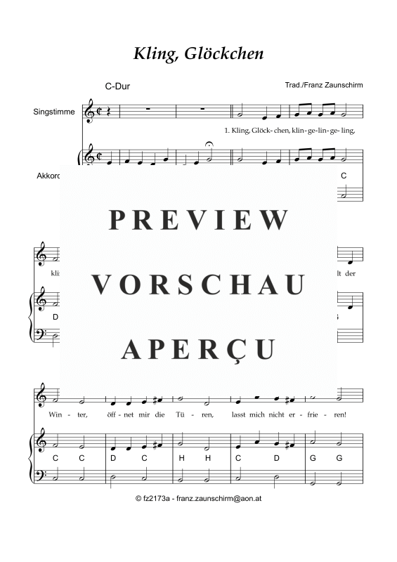 Product gallery: Page 2 of 4 Kling, Glöckchen, , Accordion and vocals