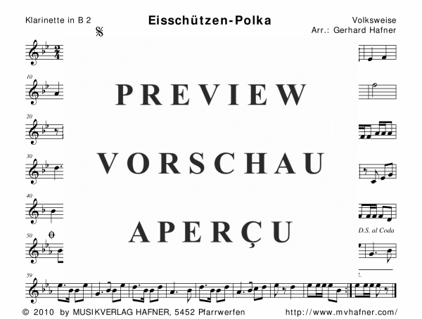 gallery: Eisschützen-Polka, , (Holz- und Blechbläser)