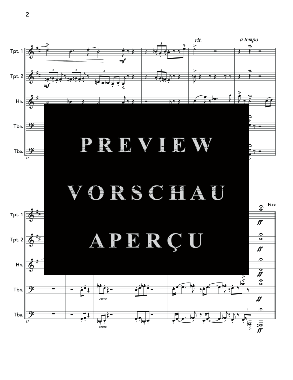 Produktgalerie: Seite 6 von 11 Victorem, , (Blechbläser Quintett)