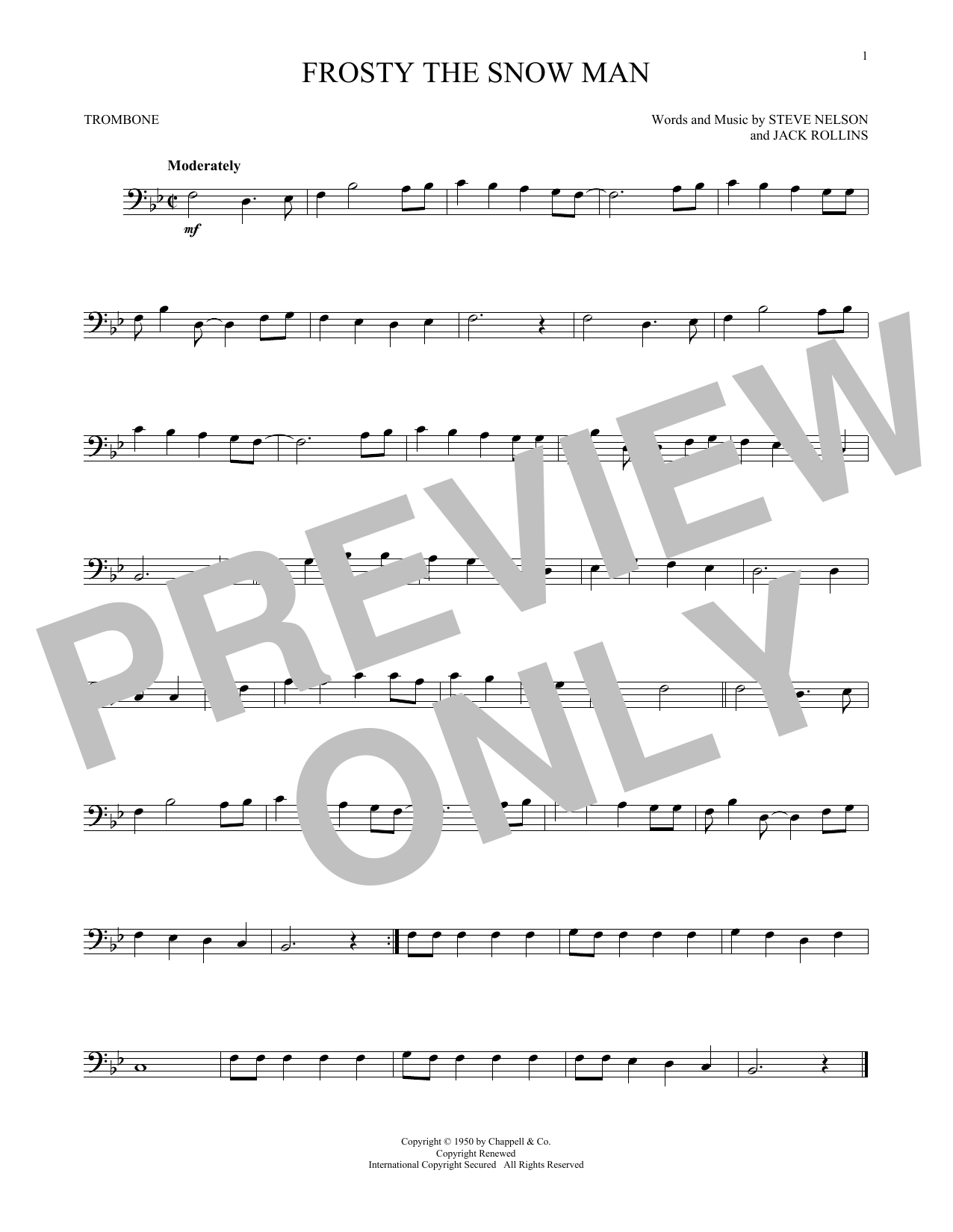 Product gallery: Page 1 of 1 Frosty The Snow Man, Jack Rollins & Steve Nelson