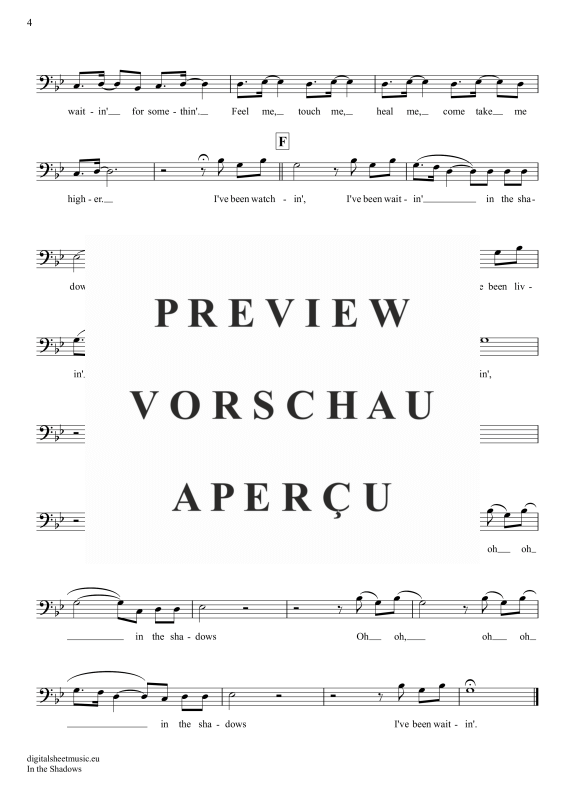 gallery: In The Shadows, Rasmus, Posaune / Bariton