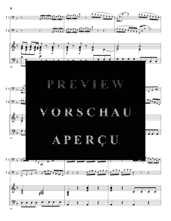 Produktgalerie: Seite 8 von 11 Concerto in D Minor, , (Trio 2x Tuba und Klavier)