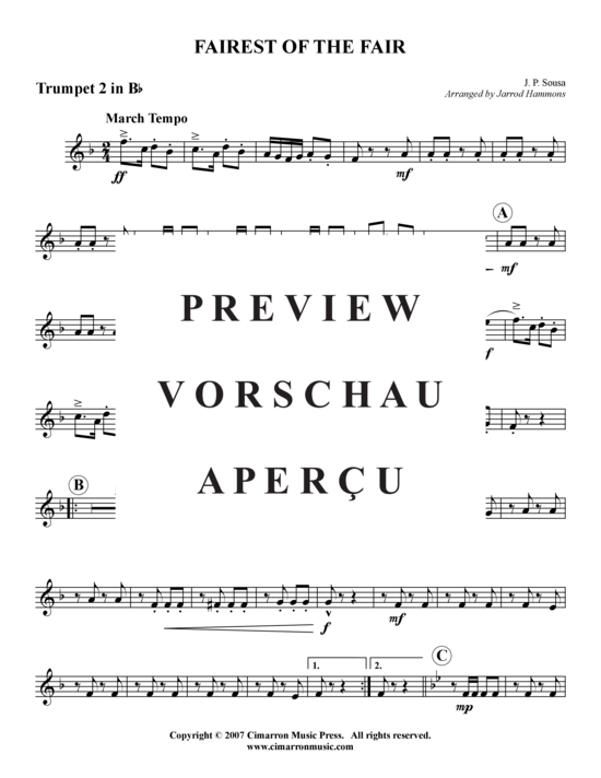 Produktgalerie: Seite 12 von 15 Fairest of the Fair , , (Blechbläserquintett)