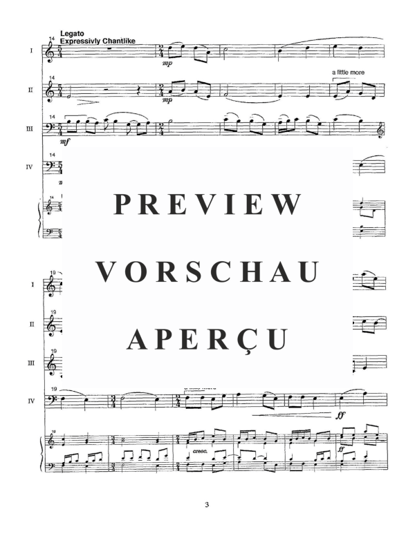 Produktgalerie: Seite 6 von 11 Glory be to God, , Horn Quartett