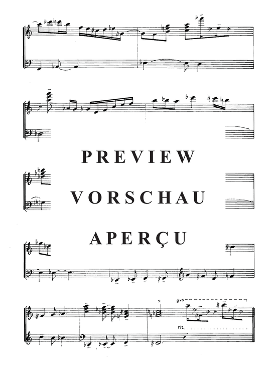 Product gallery: Page 9 of 21 Jazz-Kontrapunkte, 10 Stücke , , Piano Solo