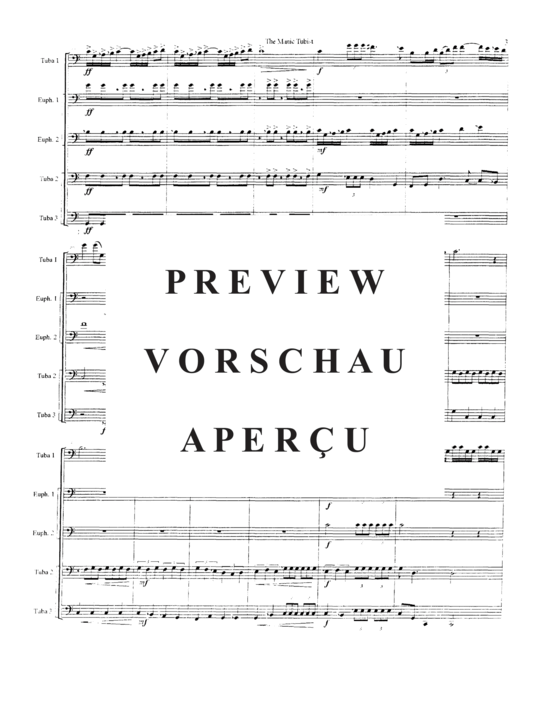 Product gallery: Page 7 of 21 The Manic Tubist , , (Tuba Quartett EETT + Tuba Solo)
