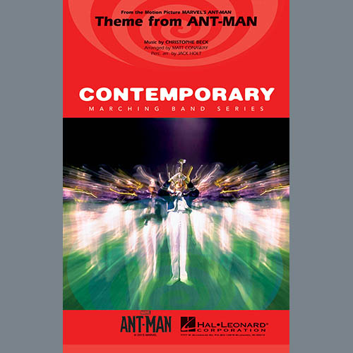 cover: Theme from Ant-Man (Arr. Matt Conaway) - Conductor Score (Full Score), Jack Holt
