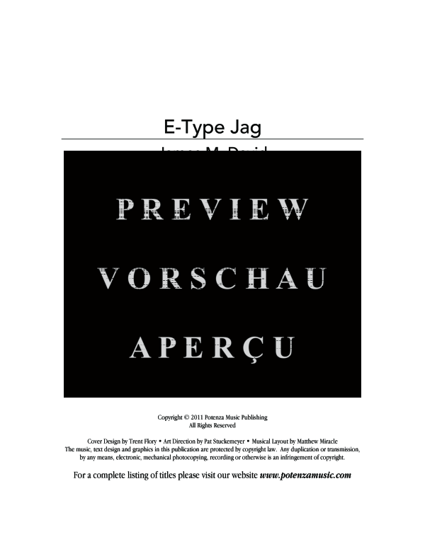 Product gallery: Page 3 of 11 E-Type Jag, , (clarinet in Bb and piano)