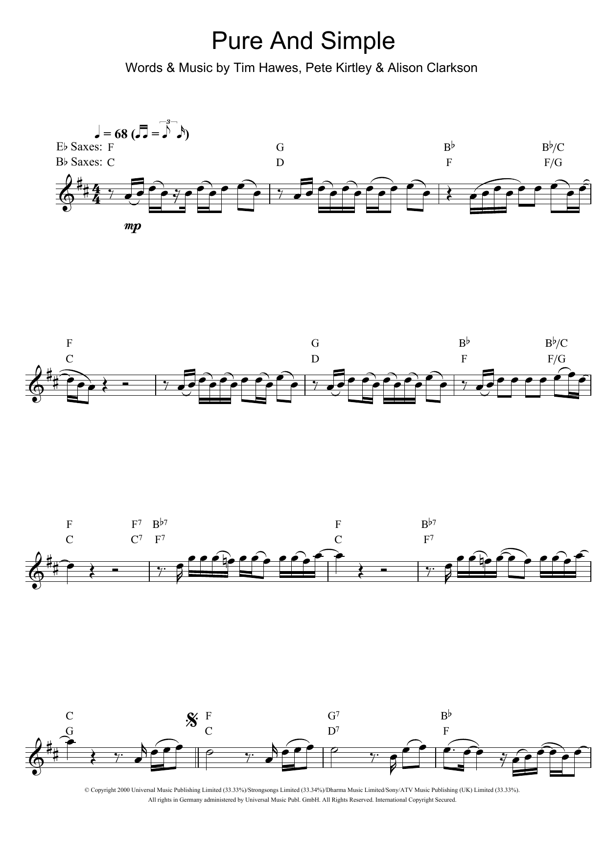 Product gallery: Page 1 of 1 Pure And Simple, Hear'Say