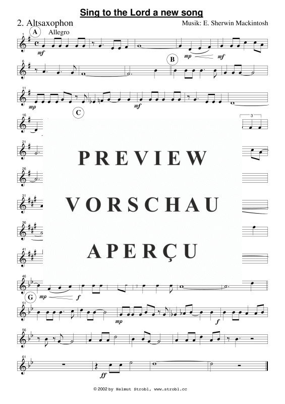 gallery: Sing To The Lord A New Song, , Saxophonquintett