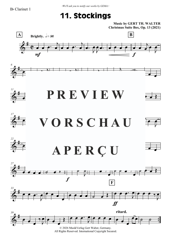 gallery: Stockings, , Klarinetten Trio