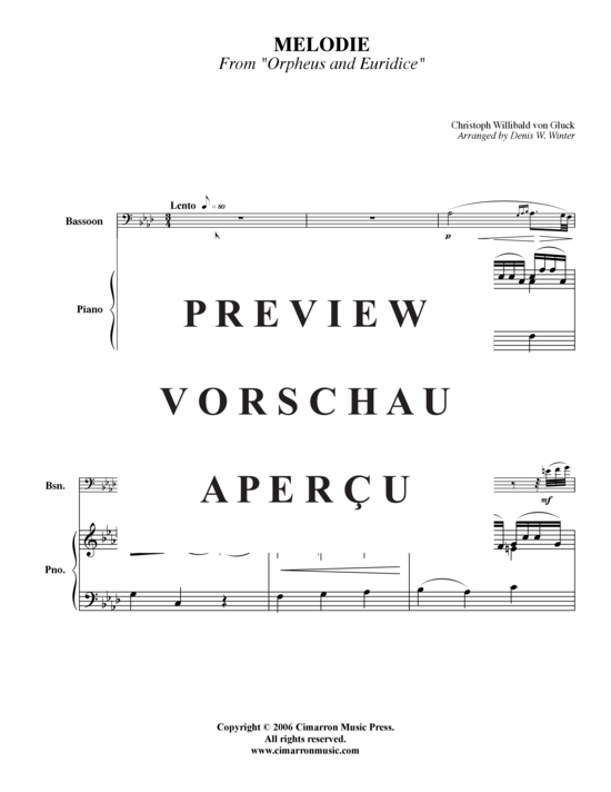 Product gallery: Page 2 of 6 Dance of the Blessed Sprits , , (bassoon + piano)