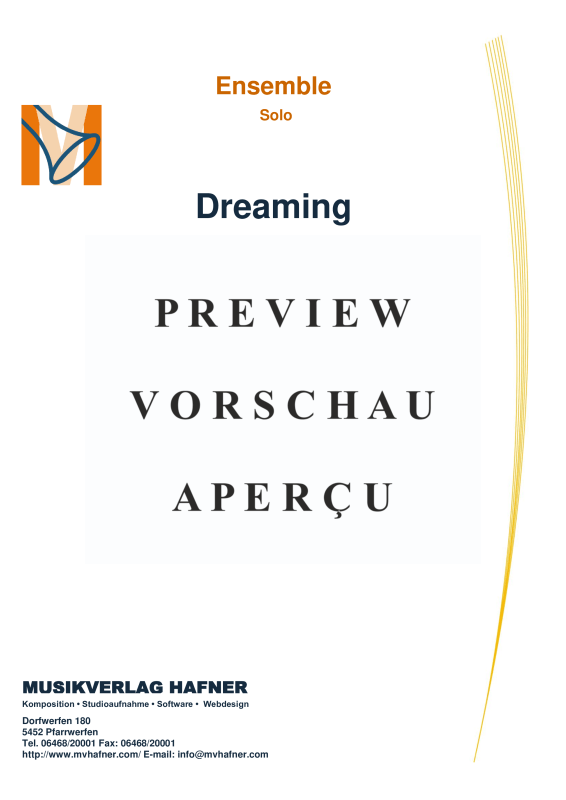 gallery: Dreaming, , (Melodieinstrument und Klavier/Orgel)